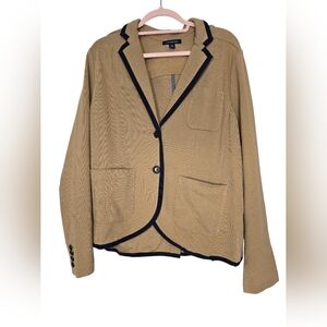 Lands End Button Front Blazer